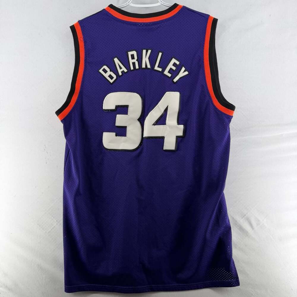 1542 Vintage Adidas Charles Barkley Phoenix Suns Jersey Size XL